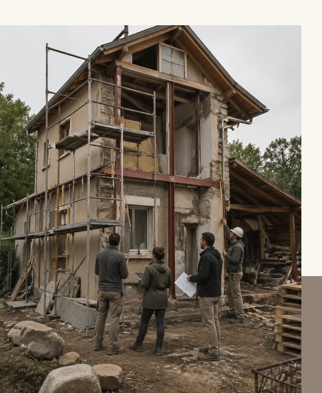 Реконструкция загородного дома под ключ в Братске от бюро