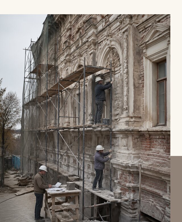 Реставрация объектов культурного наследия под ключ в Братске